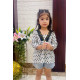 Handblock Cotton Floral Tunic Top – Girls Kurti Style Blouse