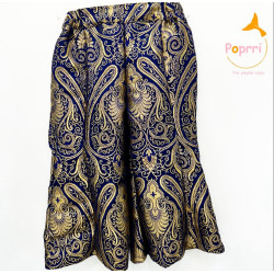 Royal Blue Velvet Kurta Set  - Makhmal Collection