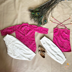 Hot pink twin set