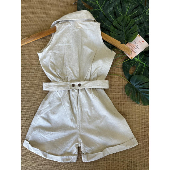 Beige Playsuit